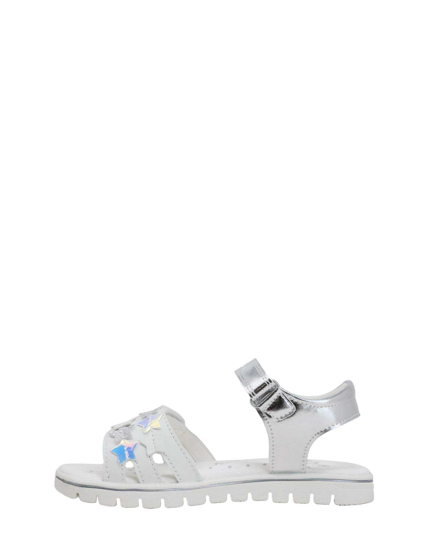 Sandali con strappi Bianco Lumberjack
