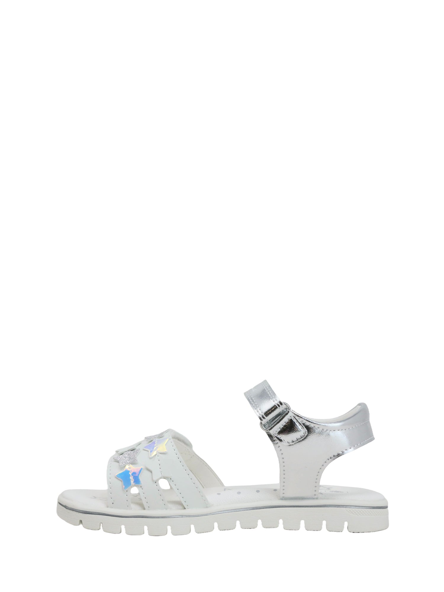 Sandali con strappi Bianco Lumberjack