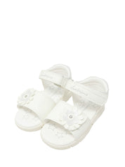 Sandali con strappi Bianco Argento Lumberjack