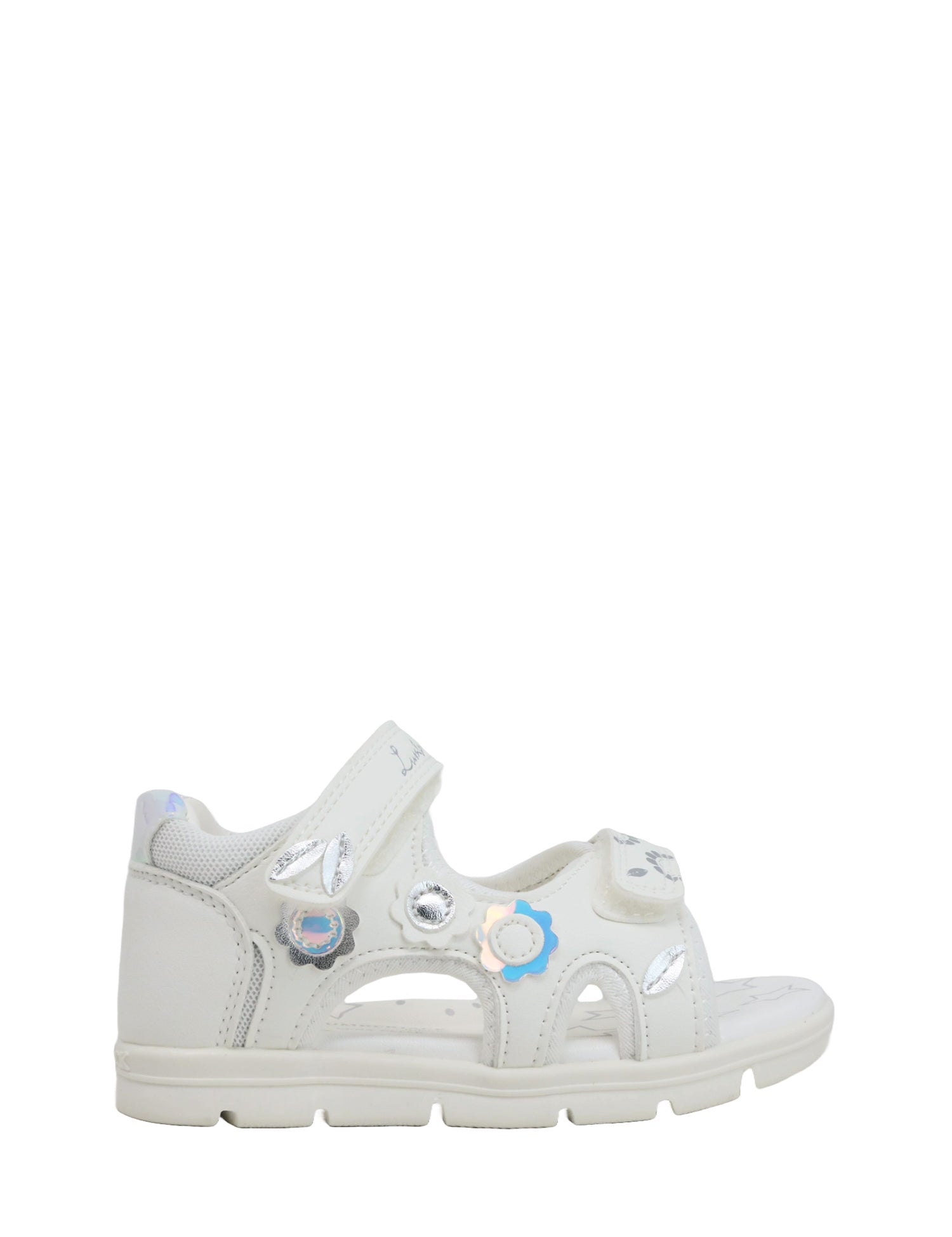 Sandali con strappi Bianco Lumberjack