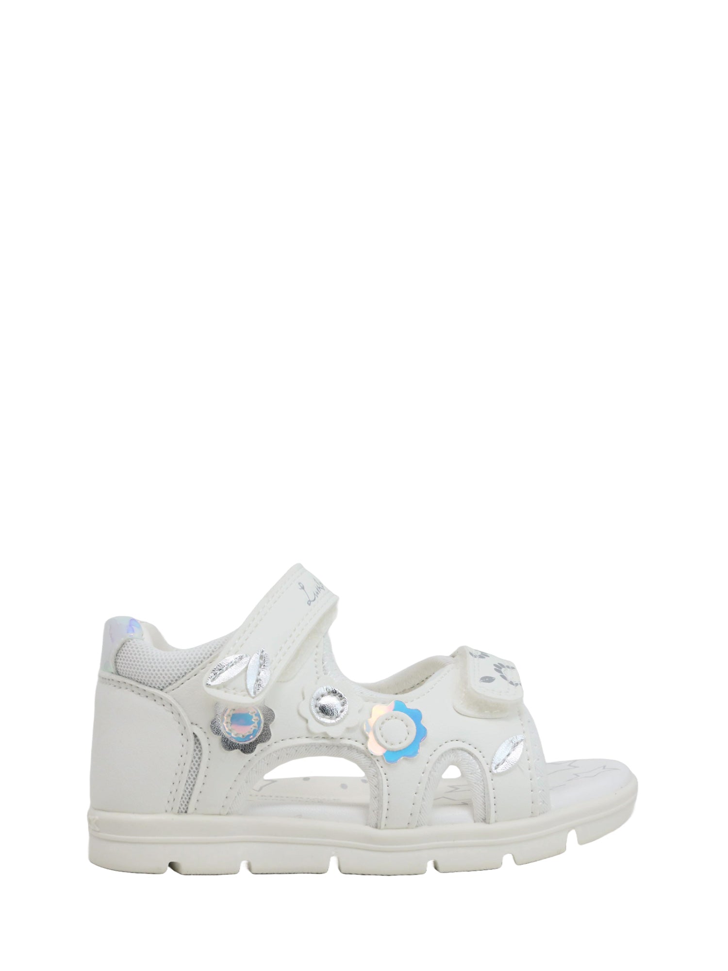Sandali con strappi Bianco Lumberjack