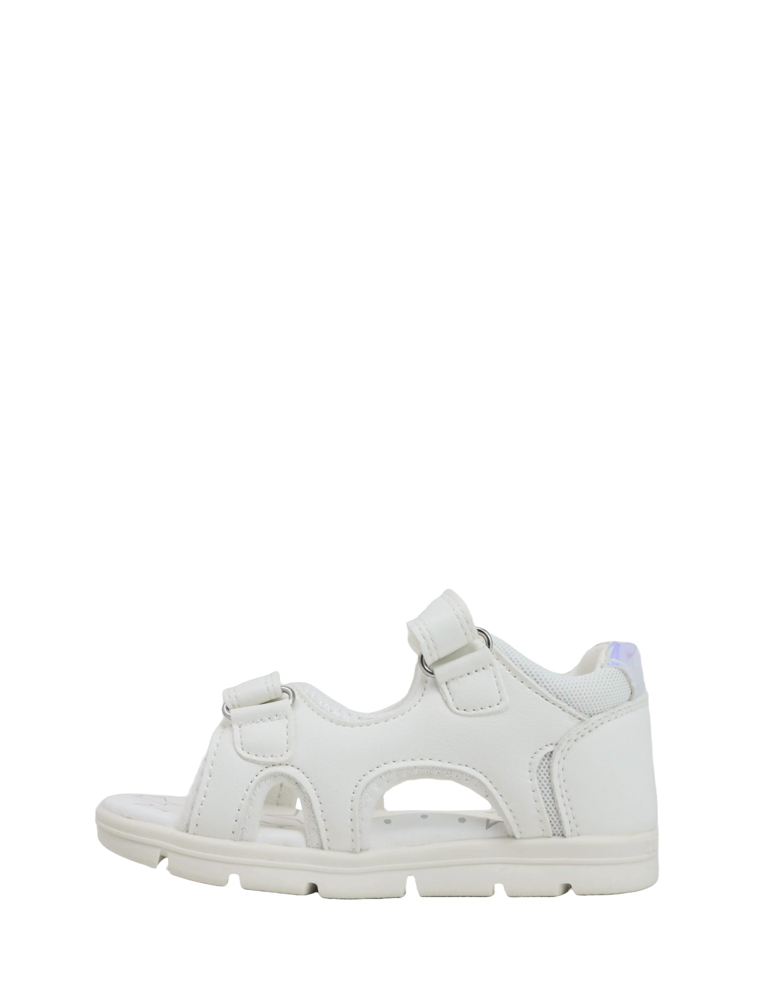 Sandali con strappi Bianco Lumberjack