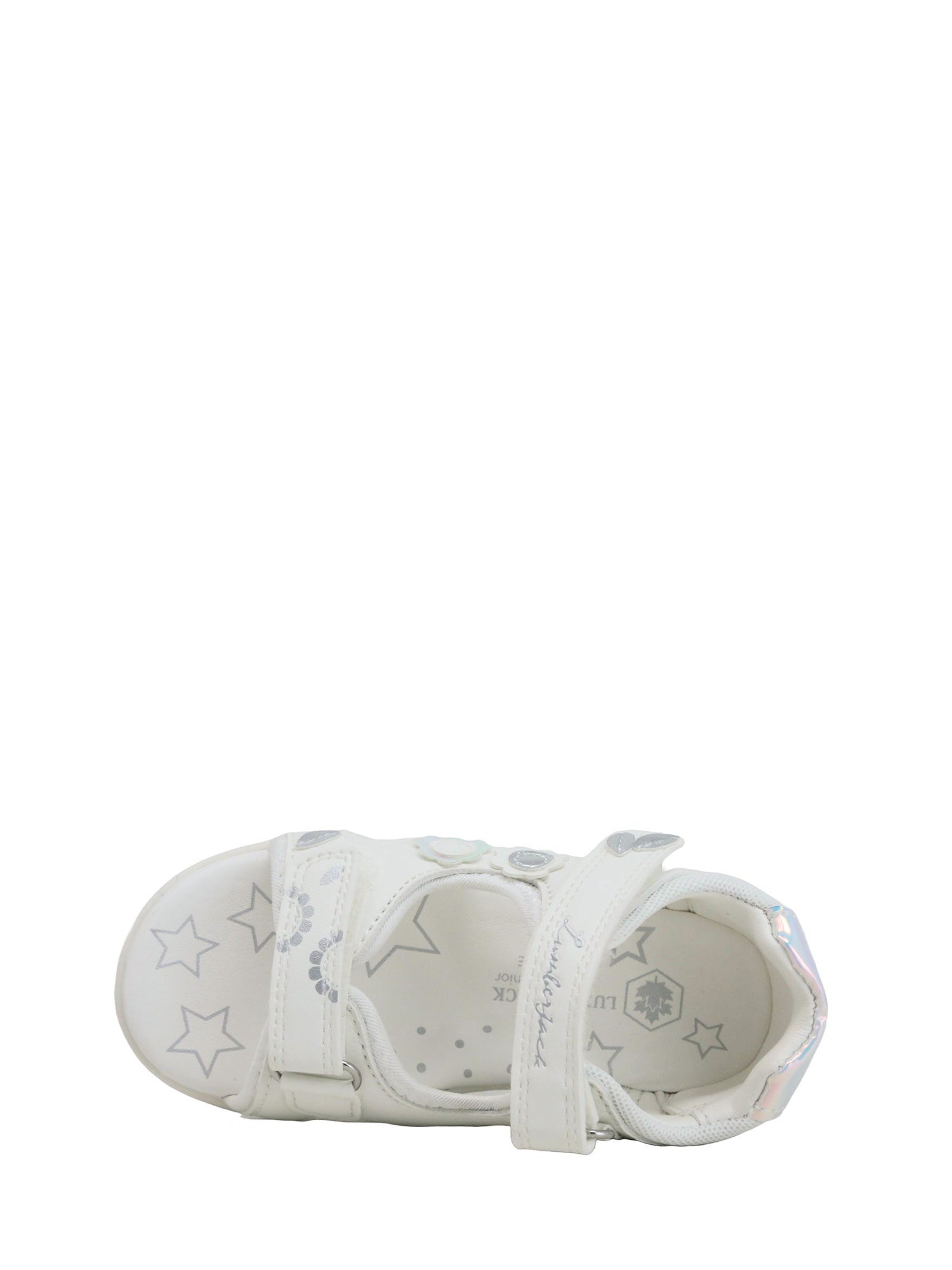 Sandali con strappi Bianco Lumberjack