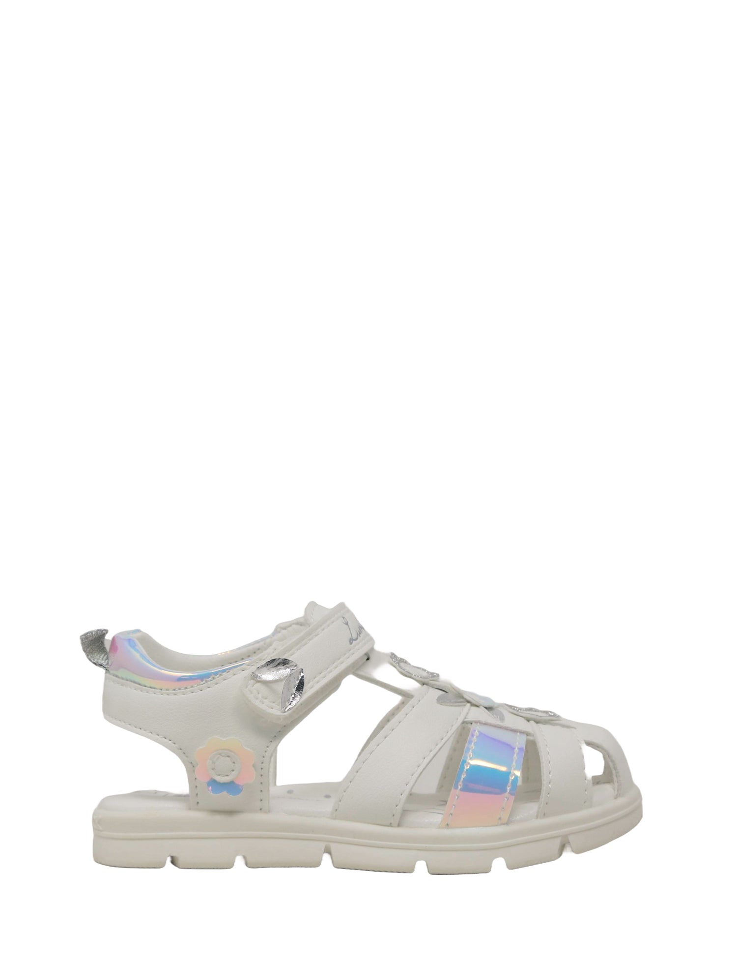 Sandali con strappi Bianco Lumberjack