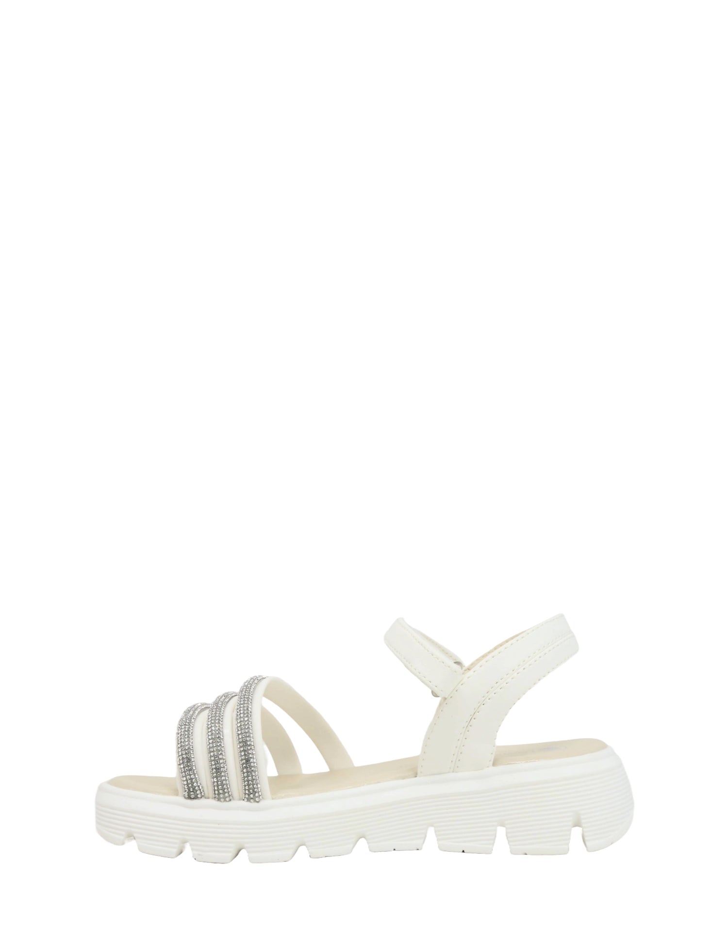 Sandali con strappi Bianco Lumberjack