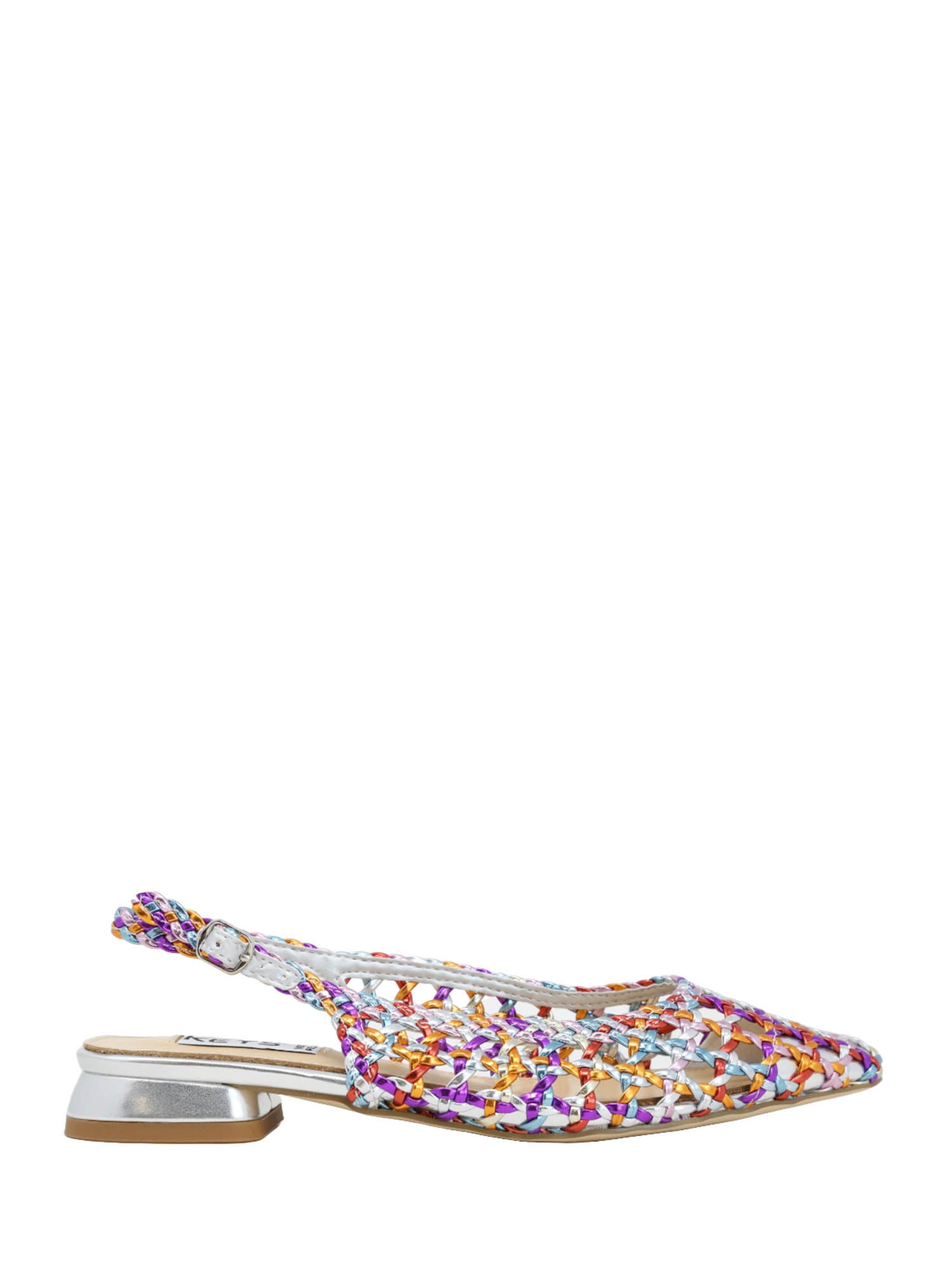 Sandali tacco Multicolore Keys