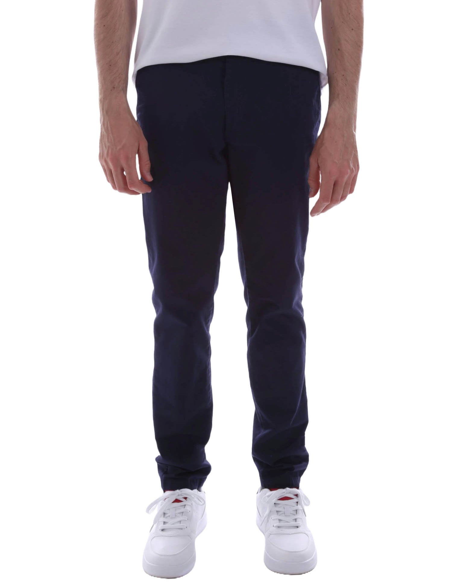 Pantaloni Blu Borgoni Milano