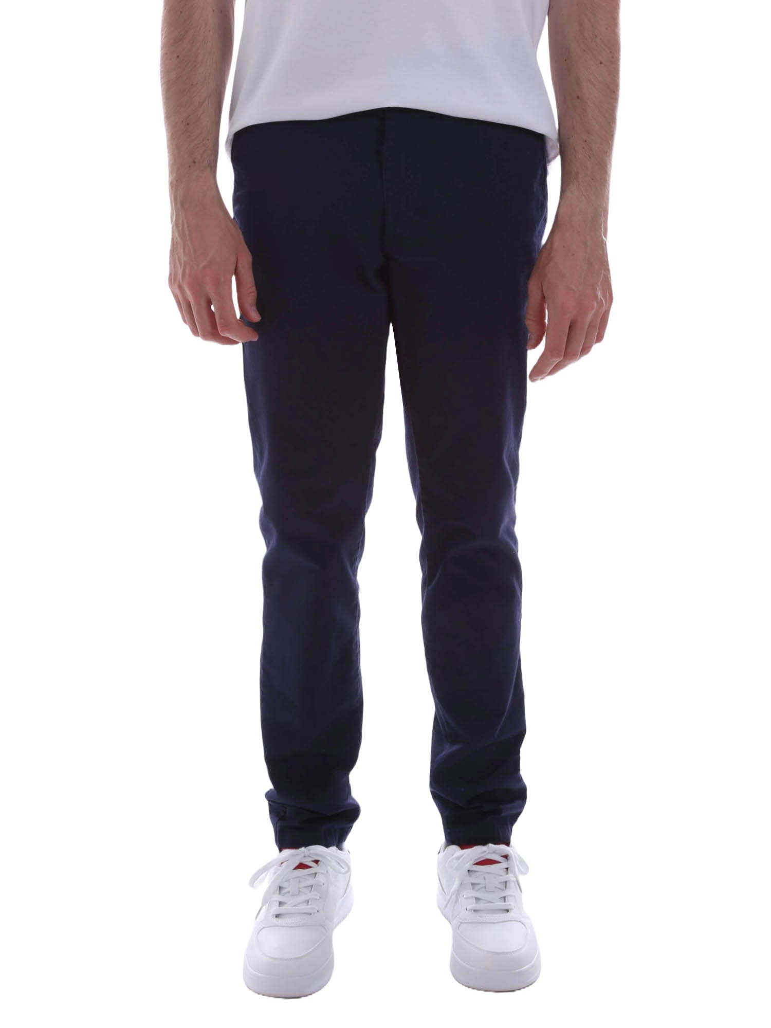 Pantaloni Blu Borgoni Milano