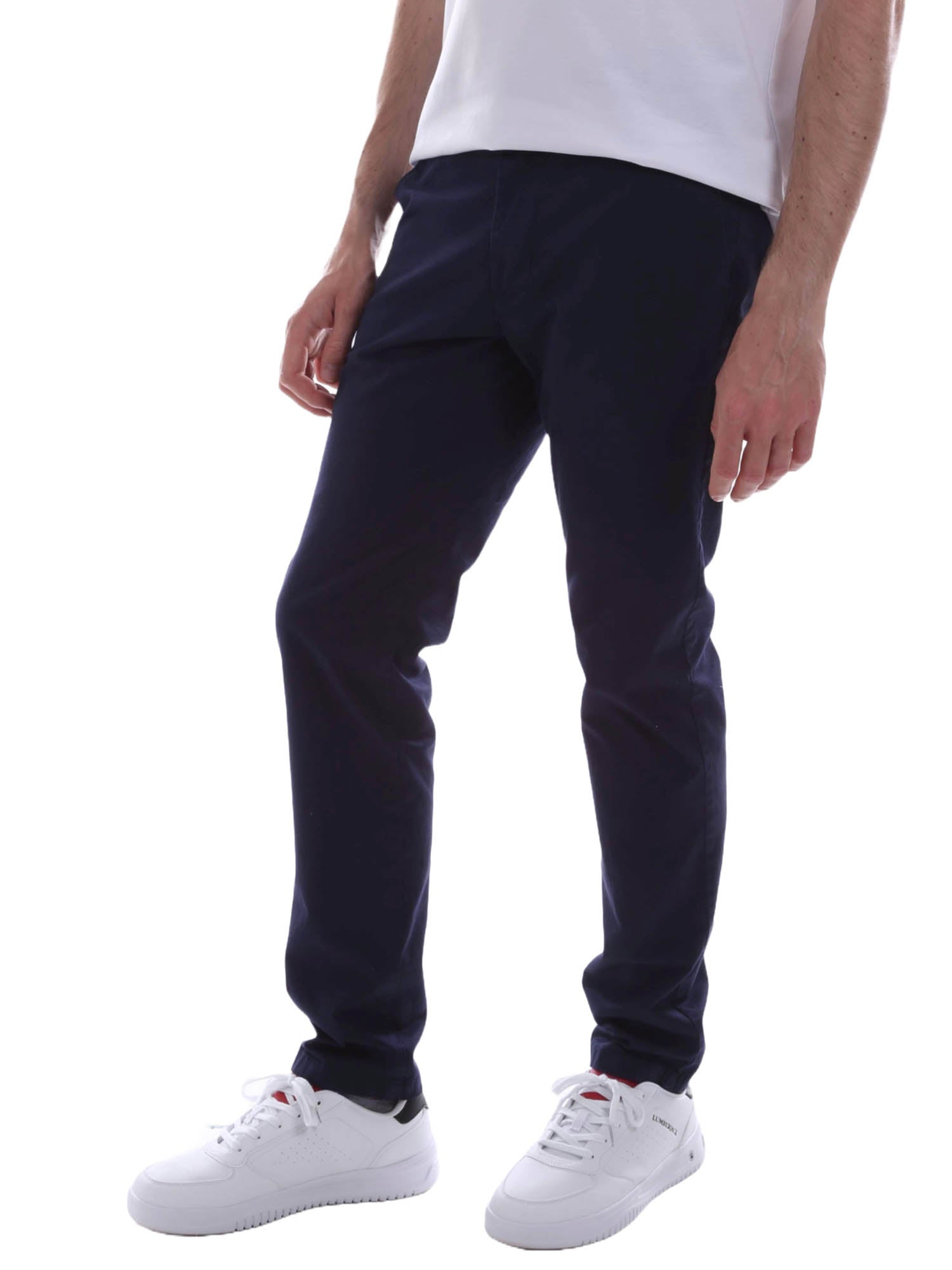 Pantaloni Blu Borgoni Milano