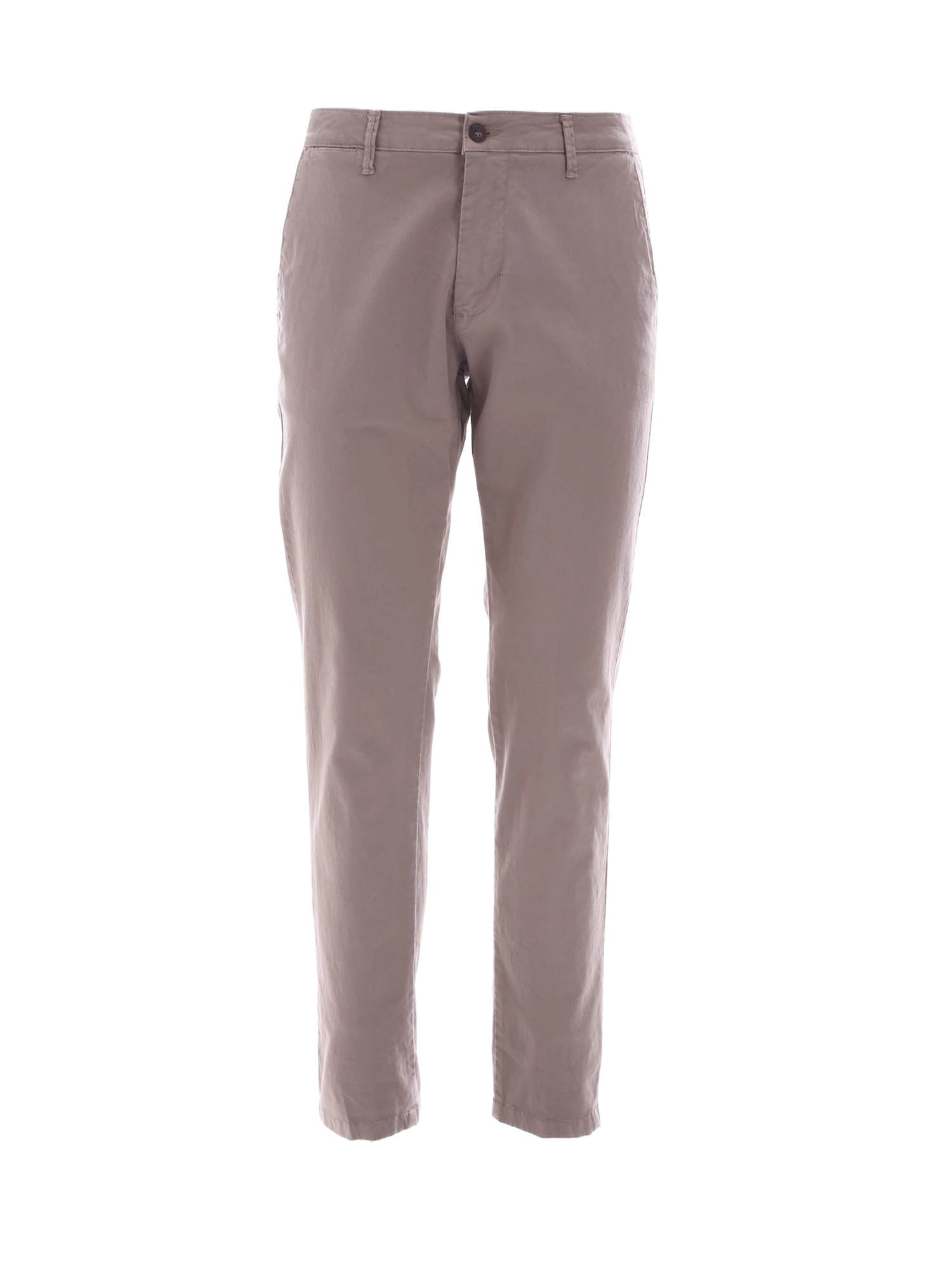 Pantaloni Marrone Borgoni Milano