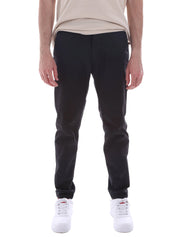 Pantaloni Nero Borgoni Milano