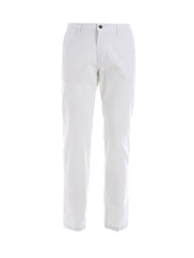 Pantaloni Bianco Borgoni Milano