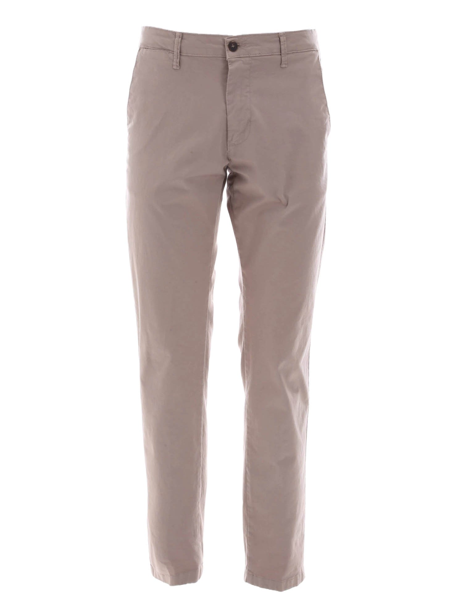 Pantaloni Beige Borgoni Milano