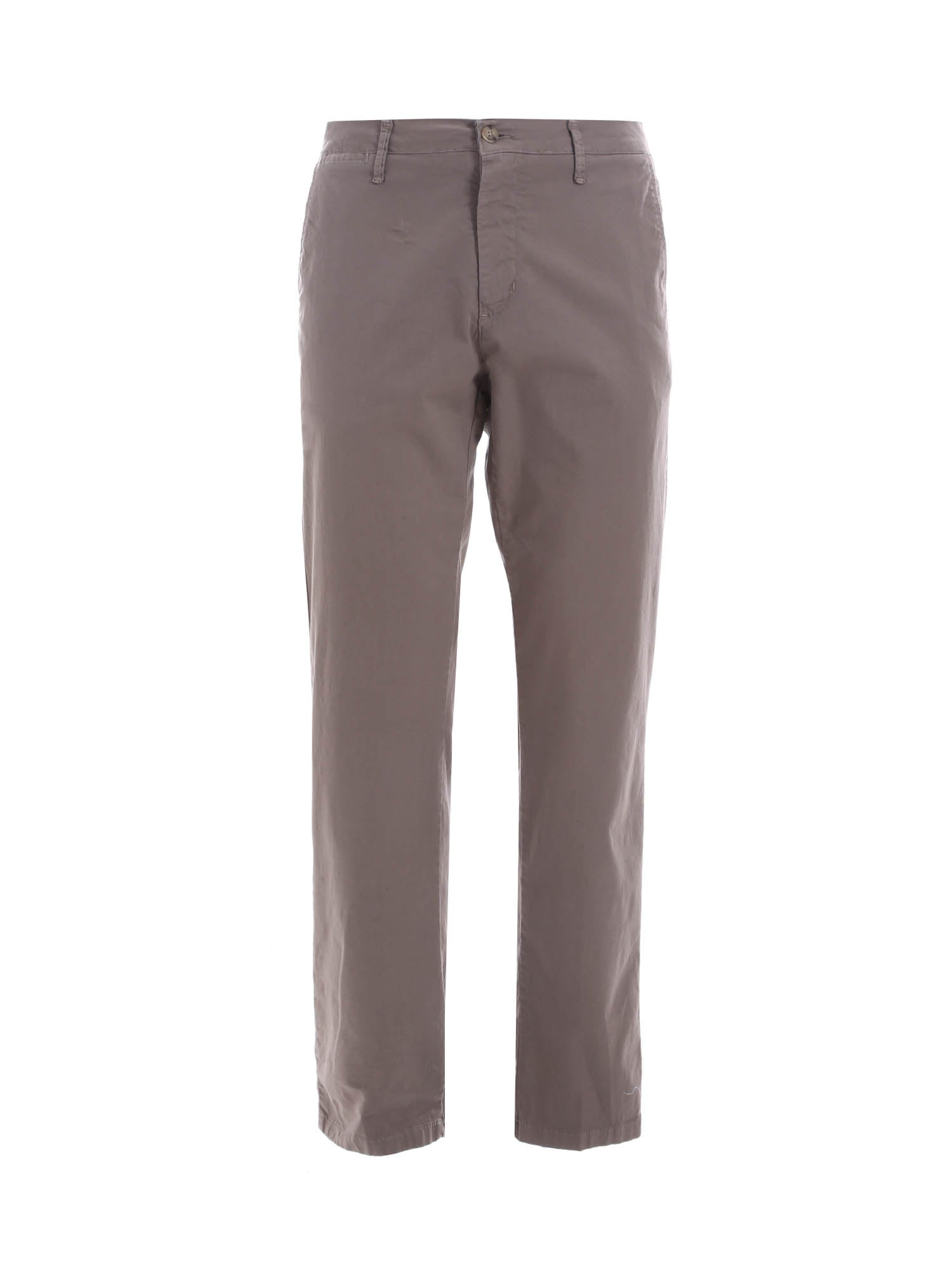 Pantaloni Tortora Borgoni Milano