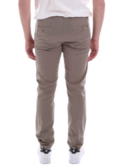 Pantaloni Tortora Borgoni Milano