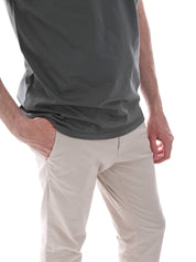 Pantaloni Beige Borgoni Milano