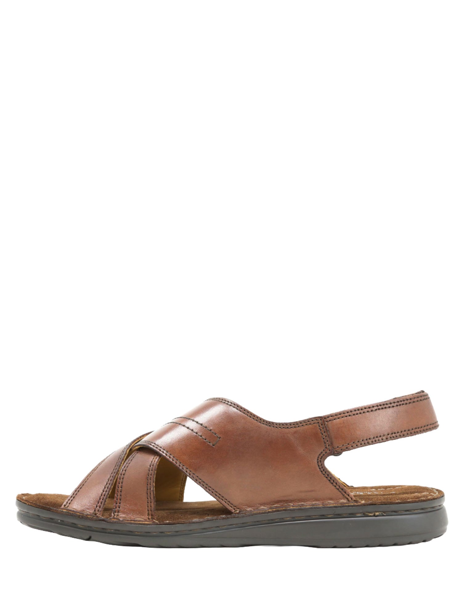 Sandali con strappi Marrone Valleverde