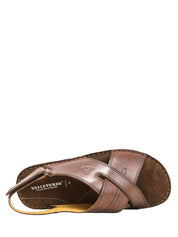 Sandali con strappi Marrone Valleverde
