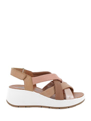 Sandali zeppa Marrone Igi&co