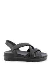 Sandali con strappi Nero Igi&co