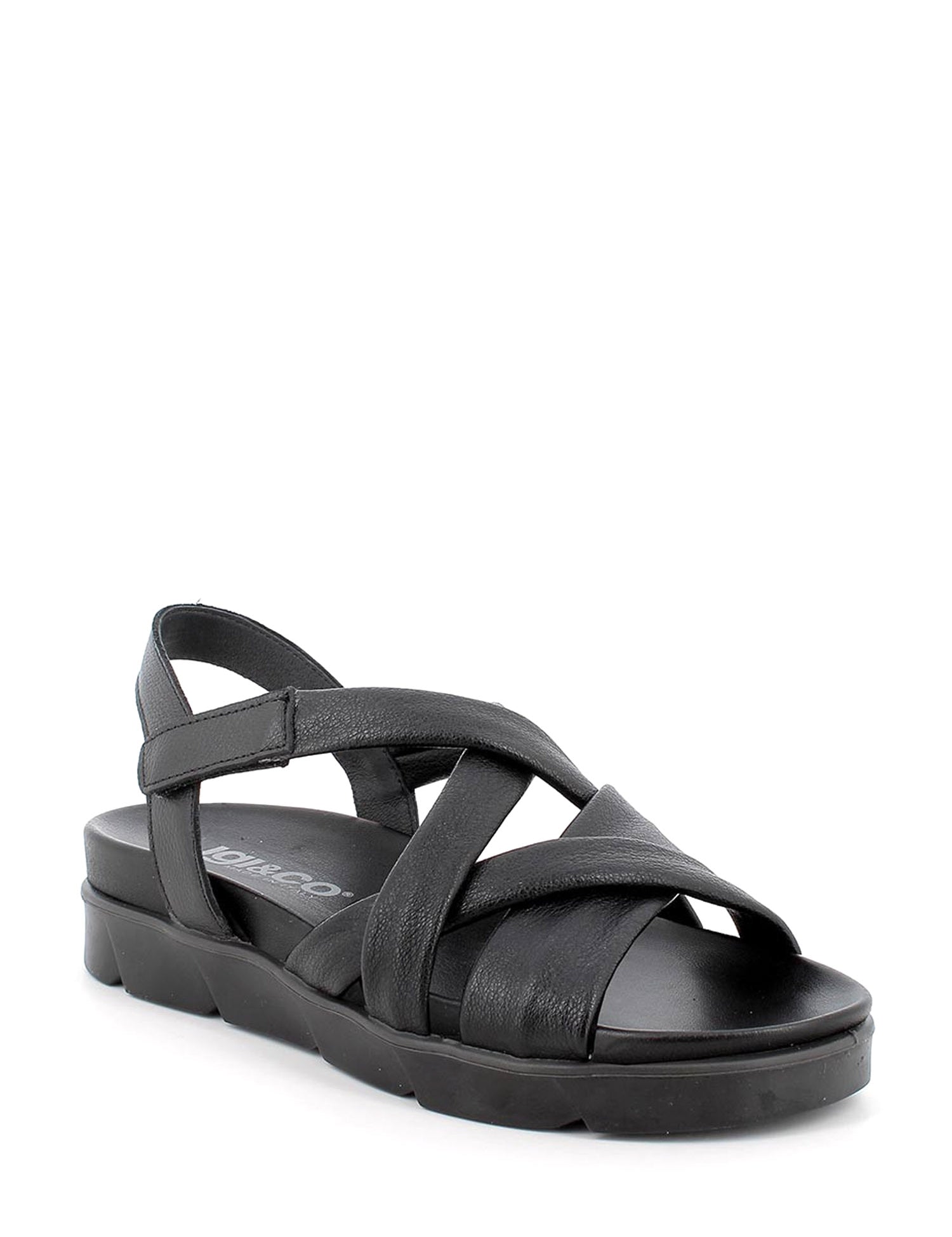 Sandali con strappi Nero Igi&co
