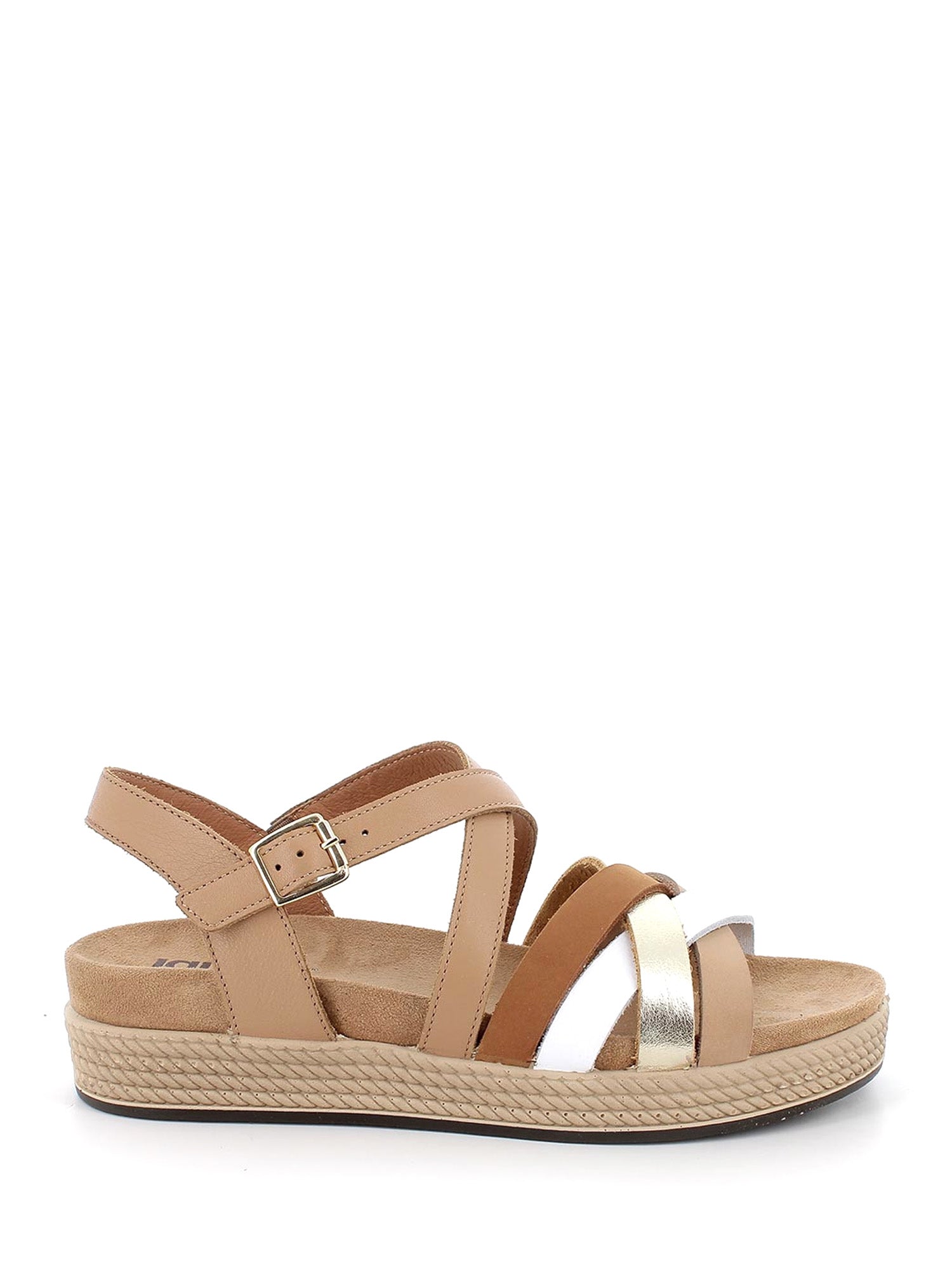 Sandali zeppa Marrone Igi&co