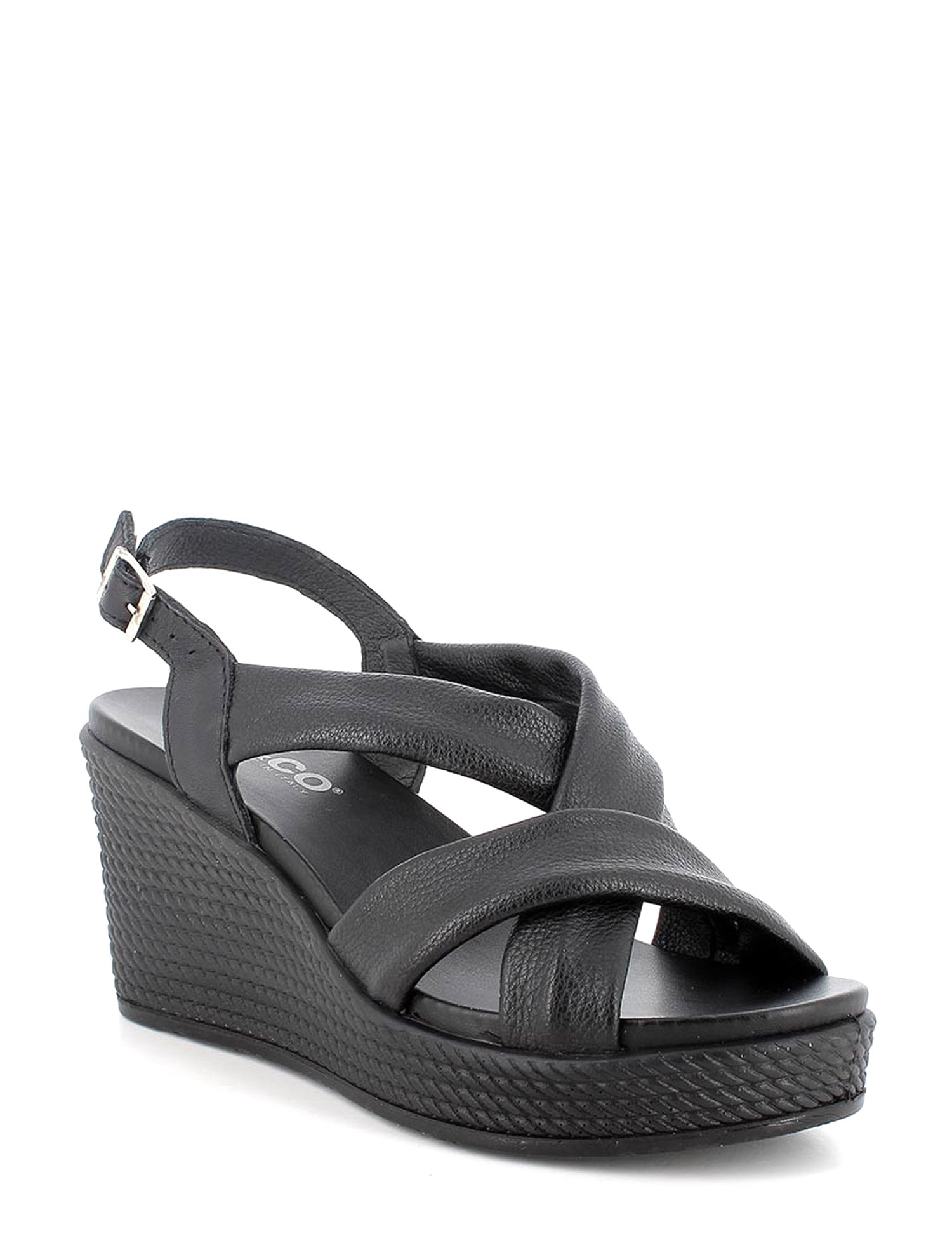 Sandali zeppa Nero Igi&co
