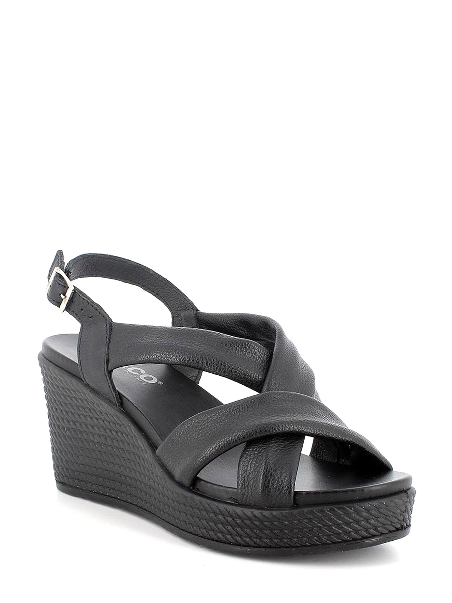 Sandali zeppa Nero Igi&co