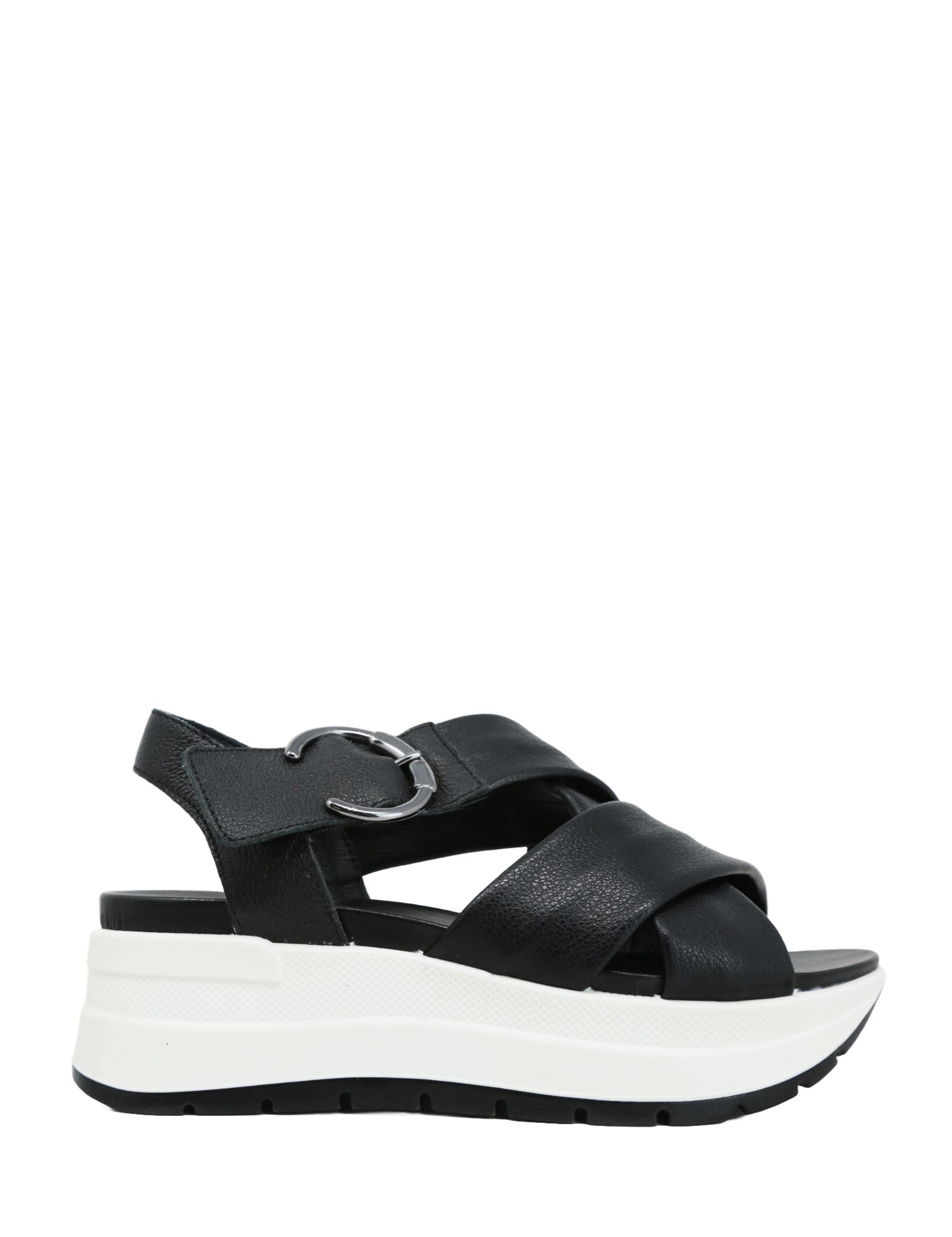 Sandali zeppa Nero Igi&co