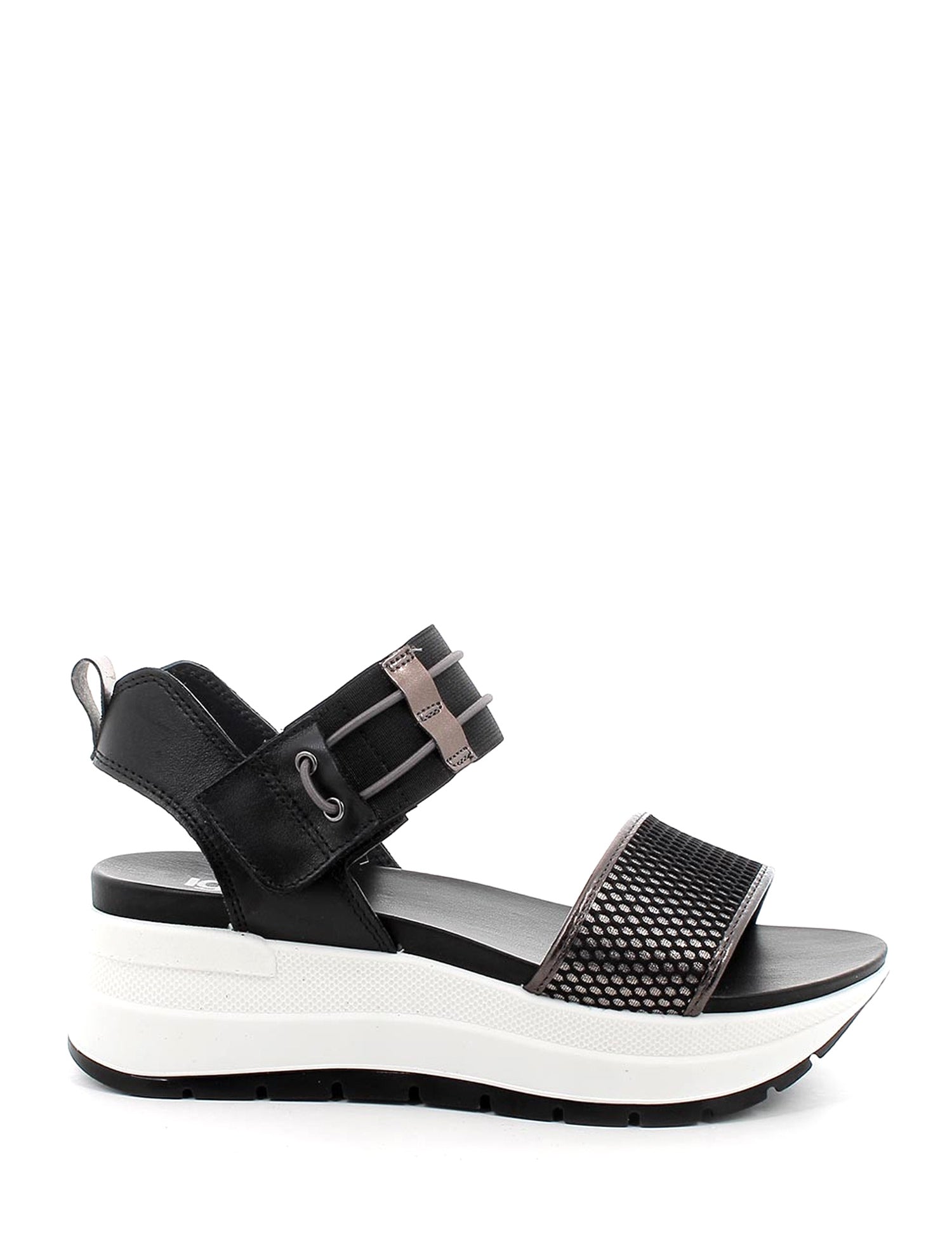 Sandali zeppa Nero Igi&co