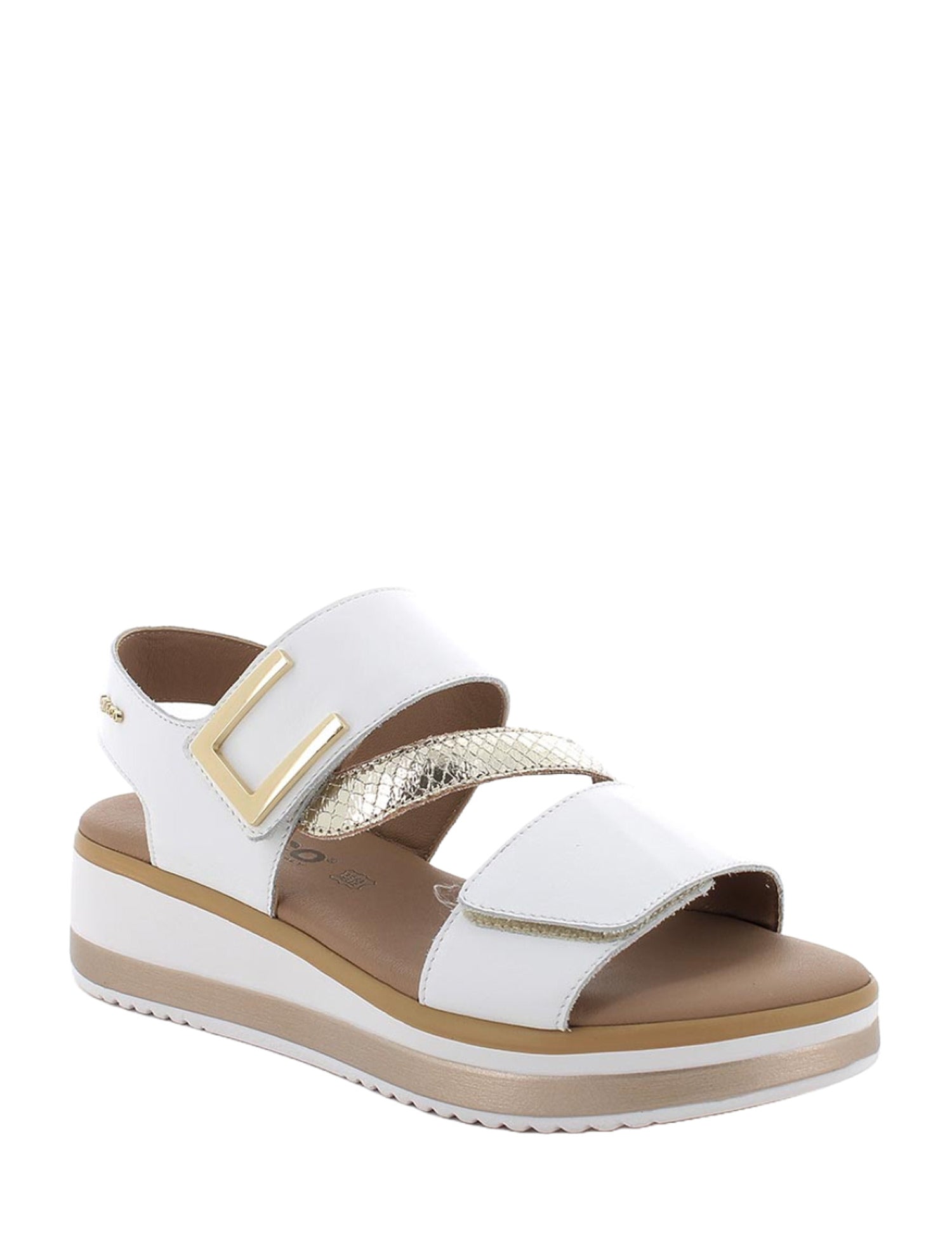 Sandali zeppa Bianco Igi&co