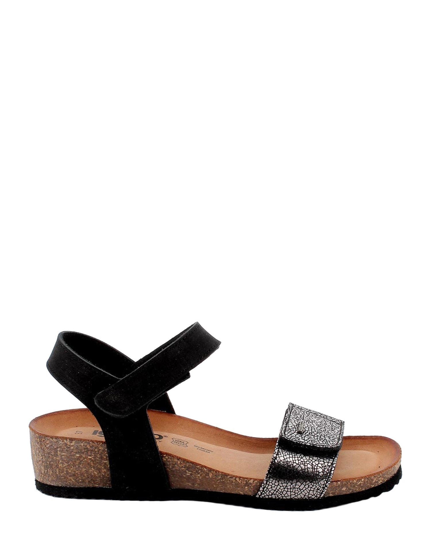 Sandali con strappi Nero Igi&co