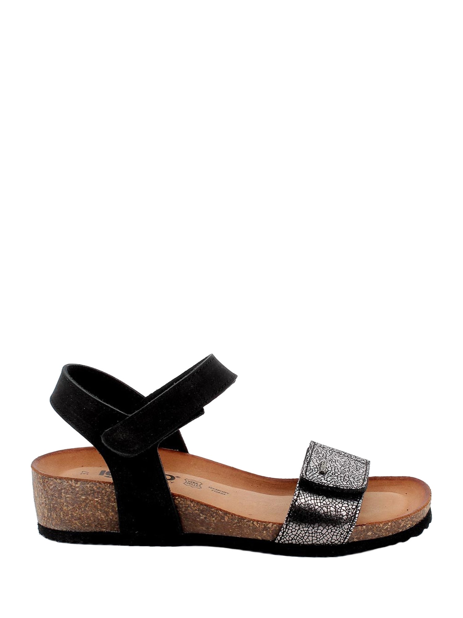 Sandali con strappi Nero Igi&co