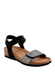 Sandali con strappi Nero Igi&co