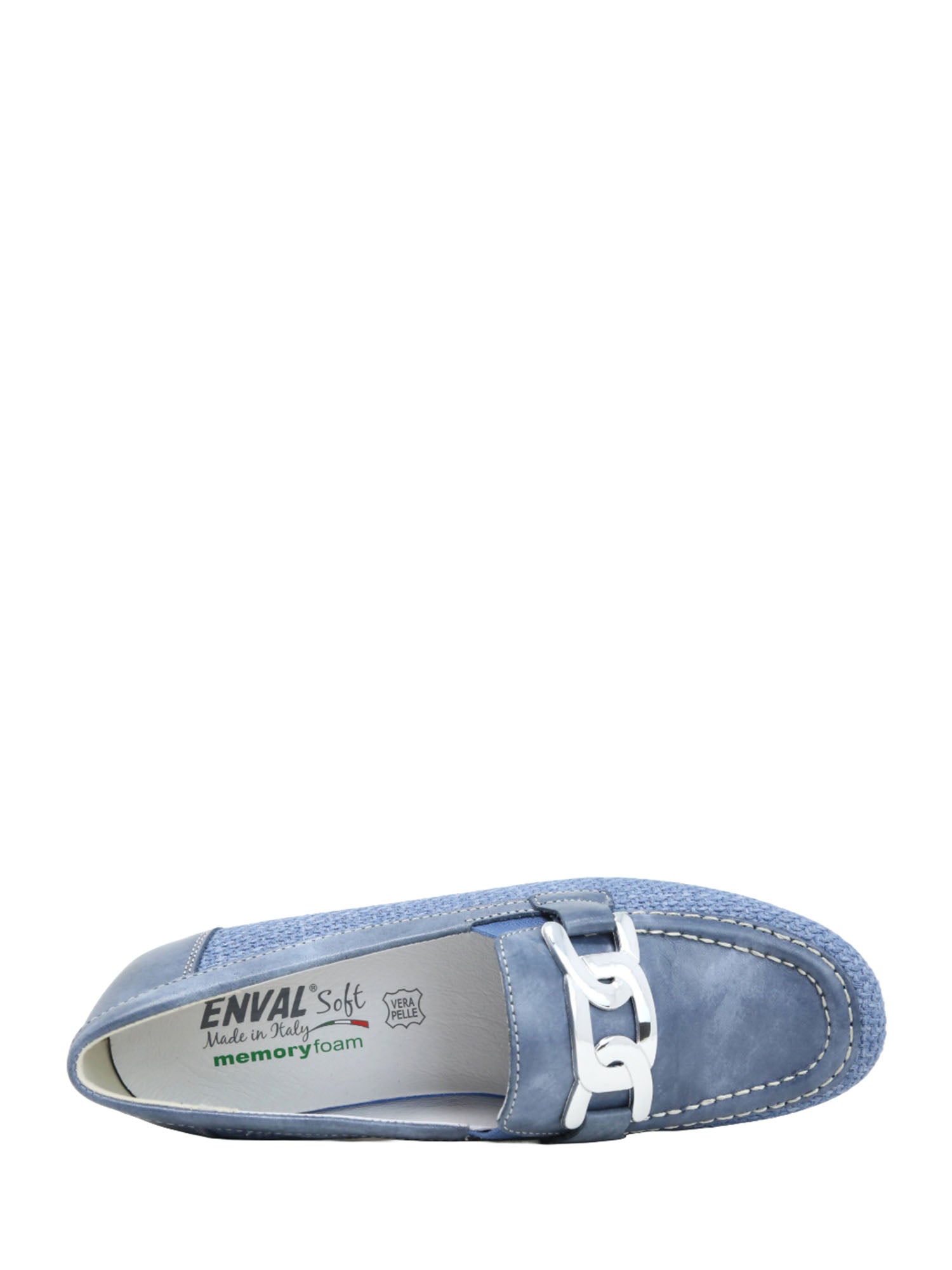 Mocassini Blu Chiaro Enval