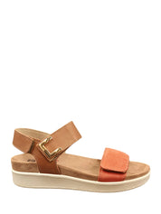 Sandali con strappi Marrone Enval