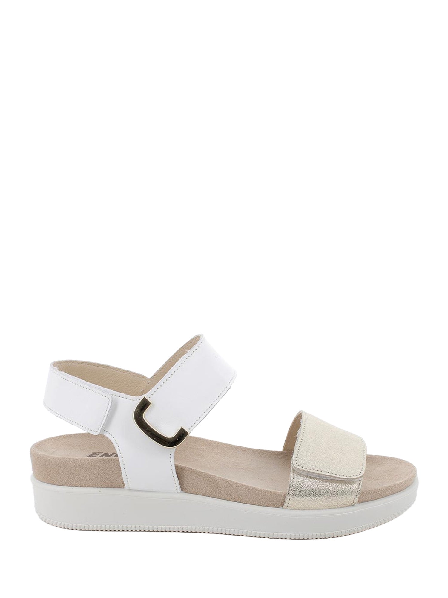 Sandali con strappi Bianco Enval