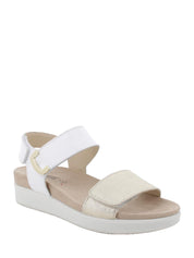 Sandali con strappi Bianco Enval