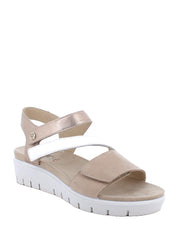 Sandali con strappi Beige Enval
