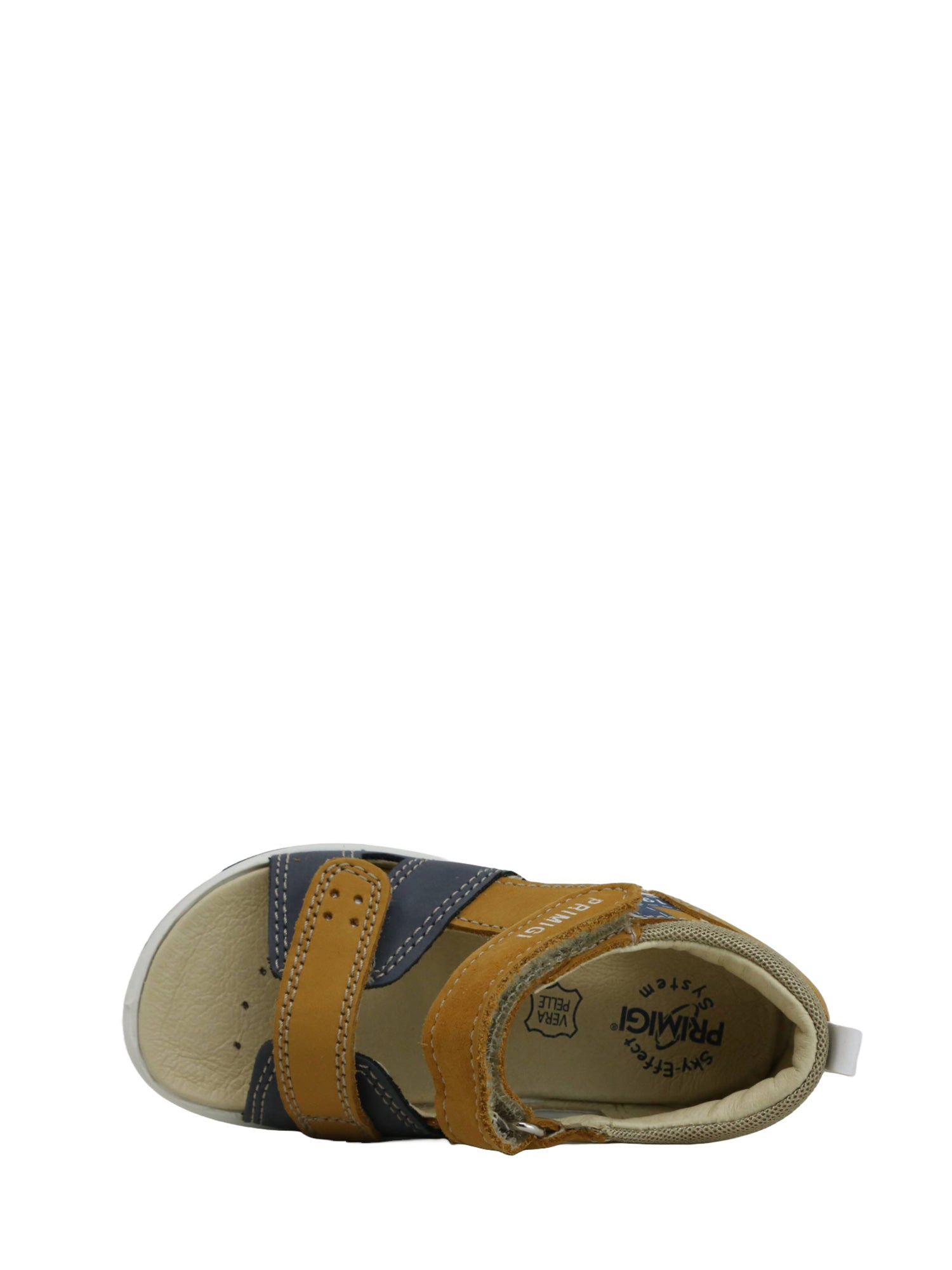 Sandali con strappi Marrone Blu Primigi