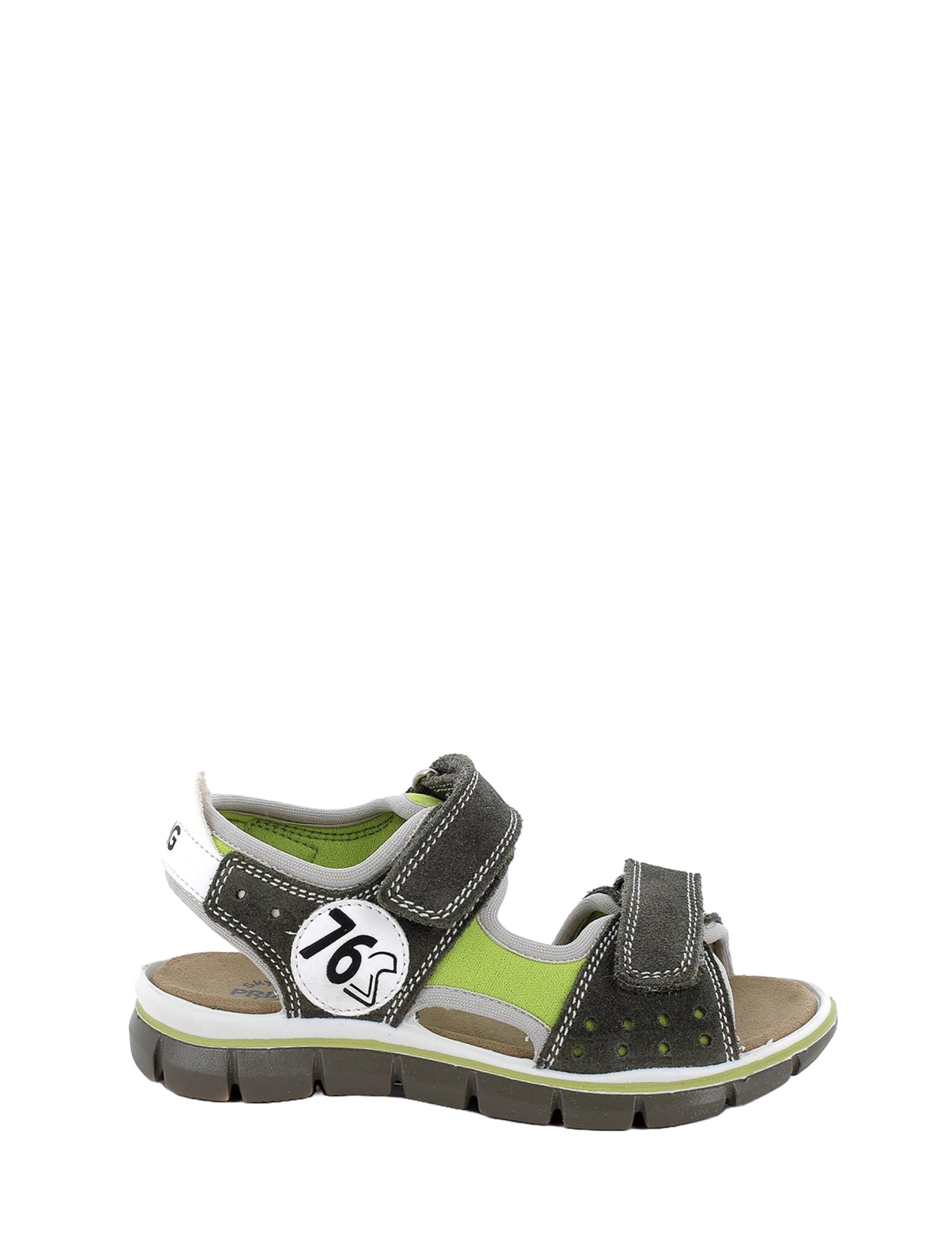 Sandali con strappi Verde Primigi