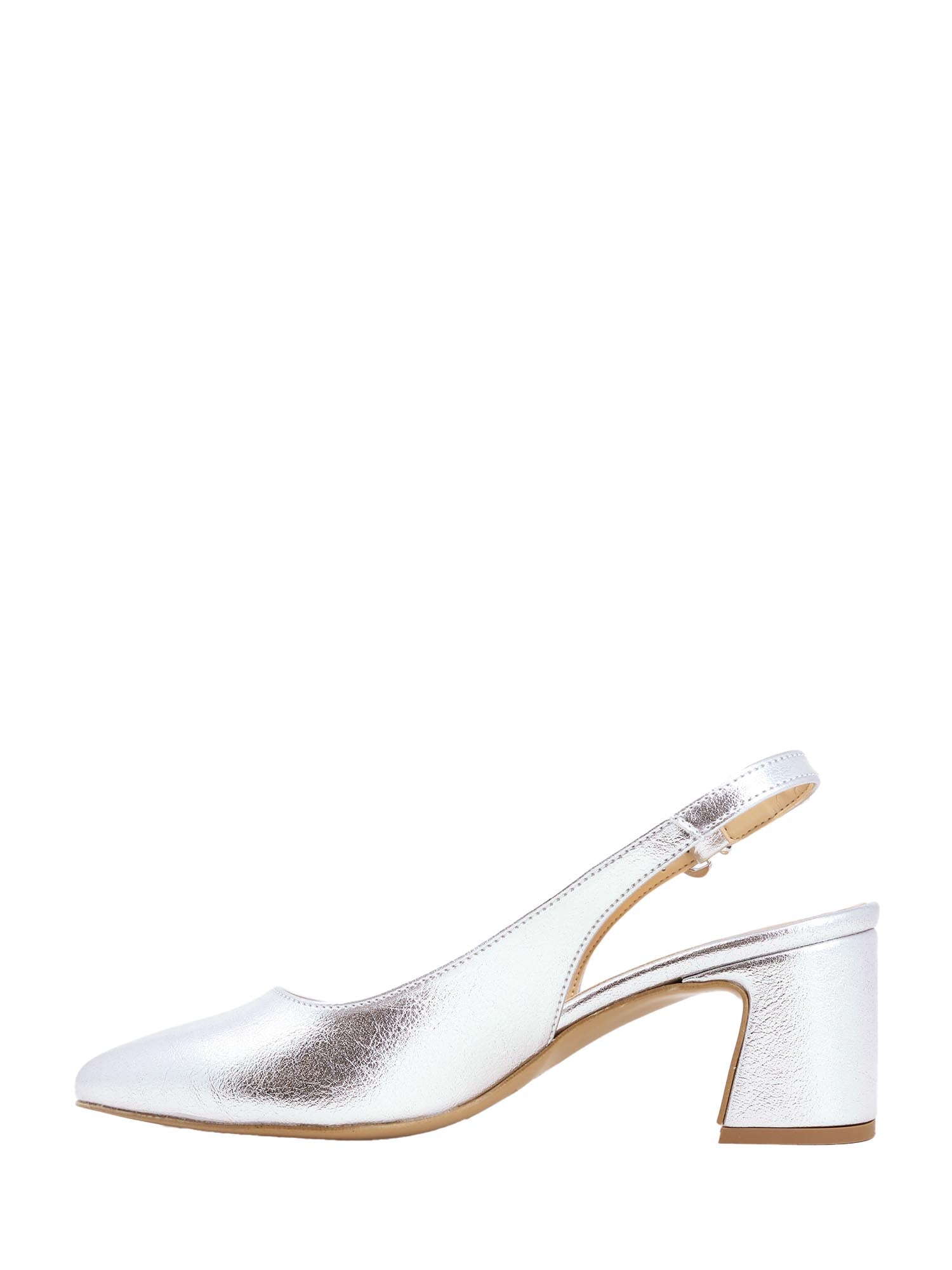 Decolleté Argentato Grace Shoes