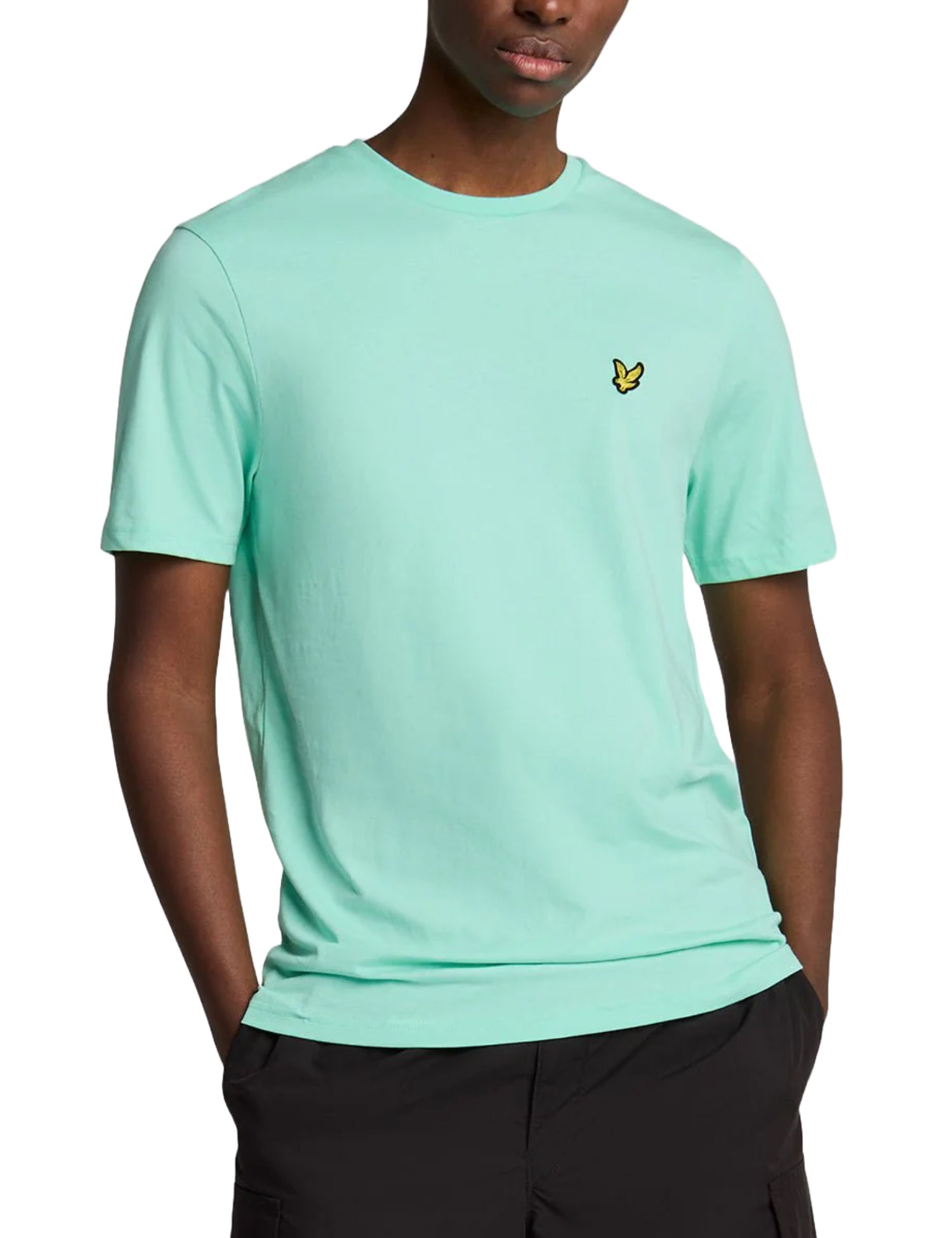 T-shirt Turchese Lyle & Scott