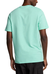 T-shirt Turchese Lyle & Scott