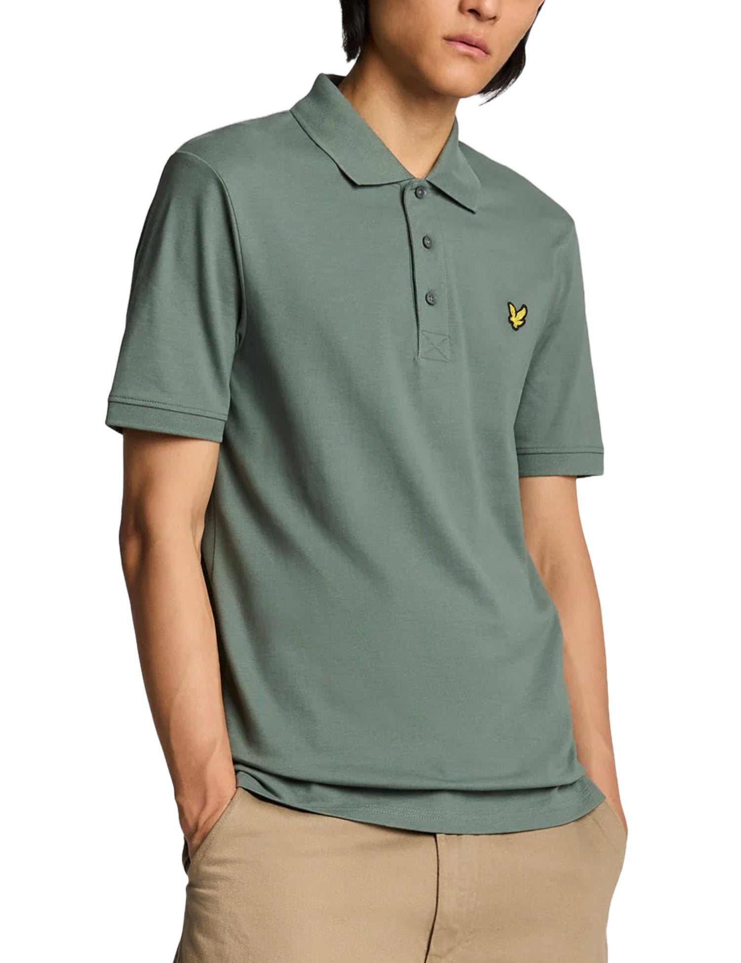 Polo Verde Scuro Lyle & Scott