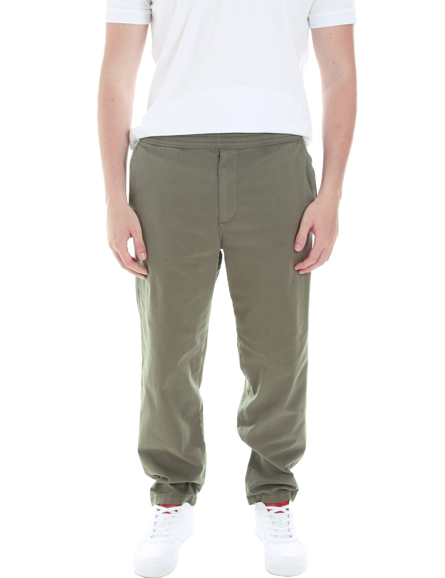Pantaloni Verde Lyle & Scott