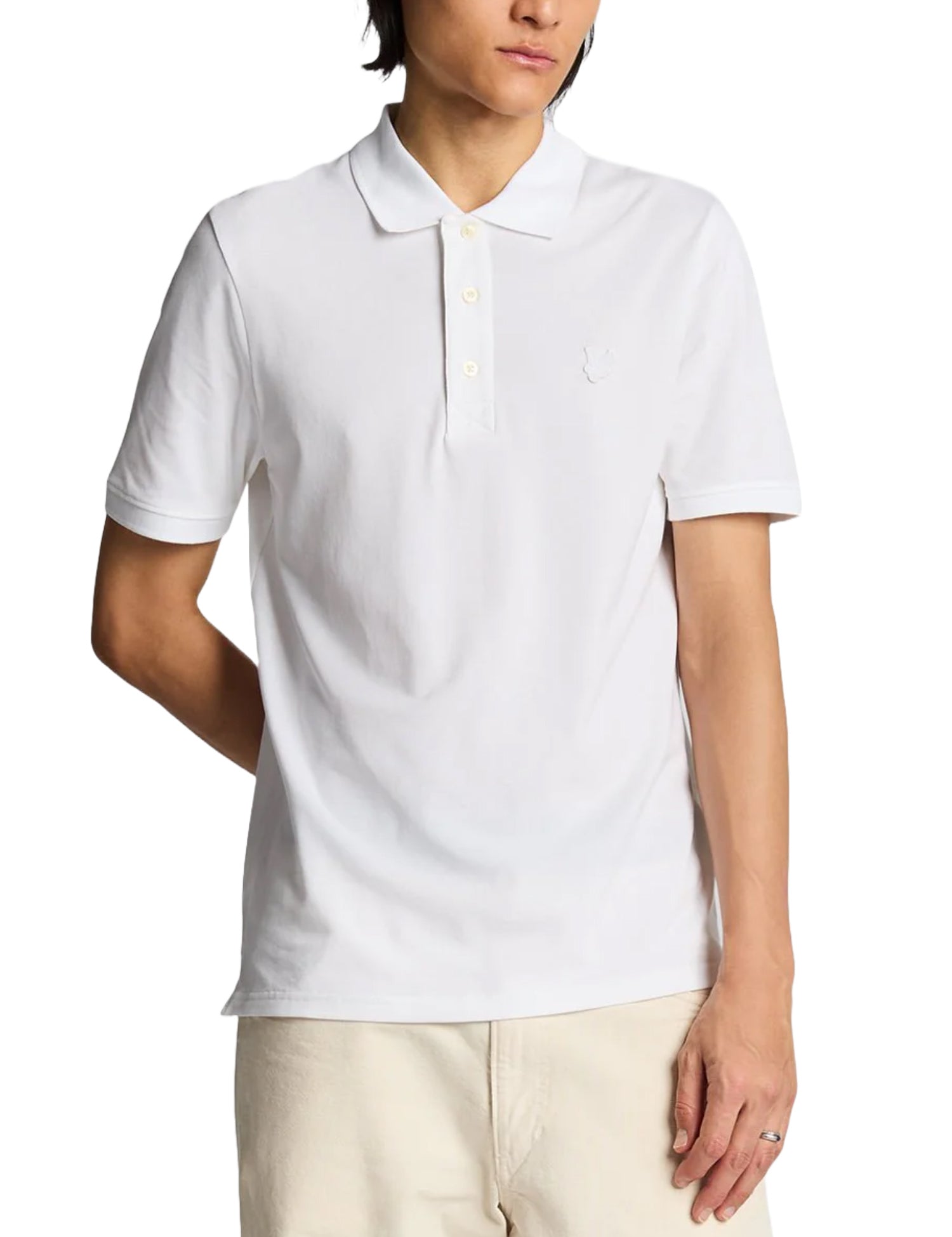 Polo Bianco Lyle & Scott