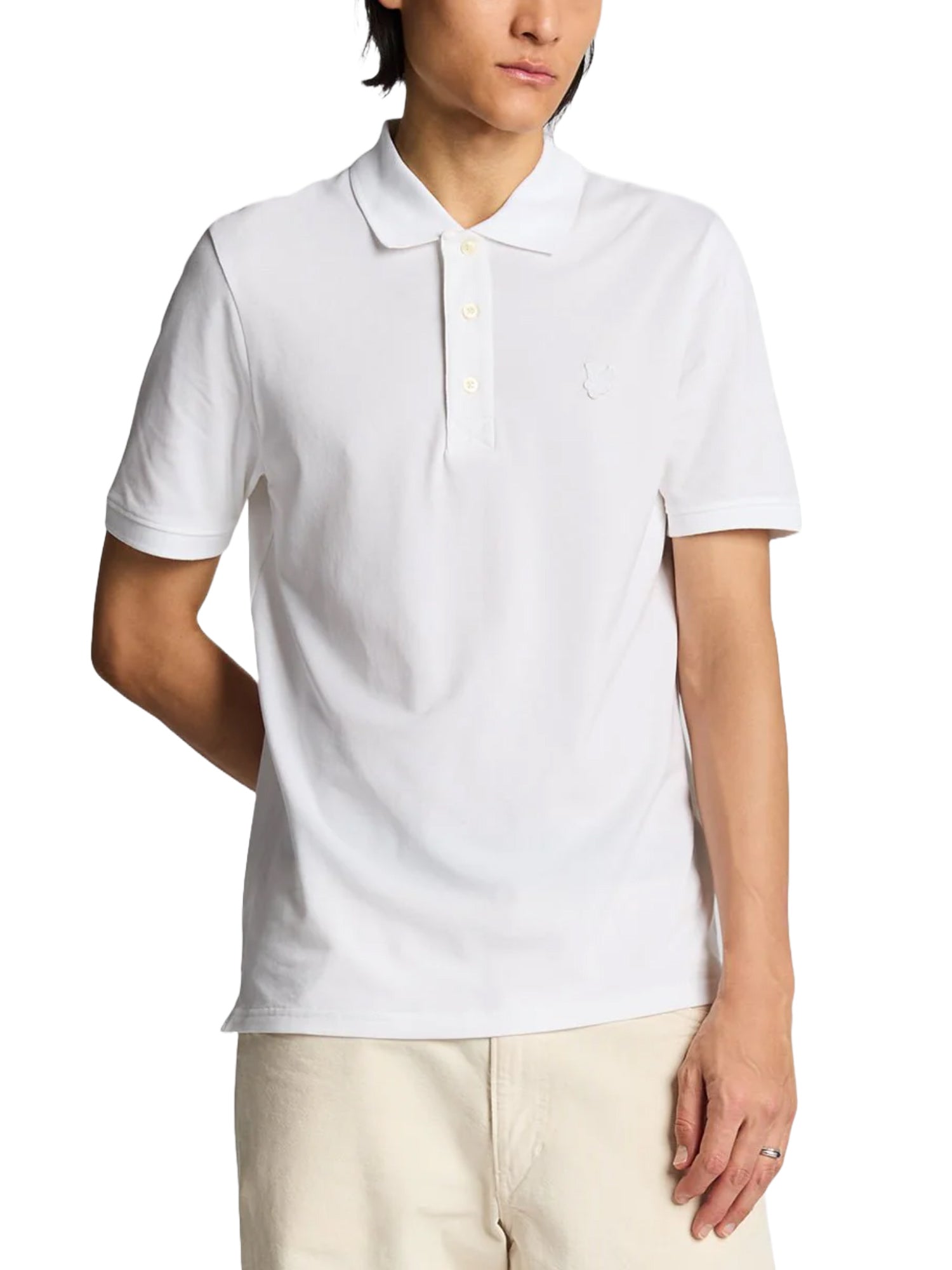 Polo Bianco Lyle & Scott