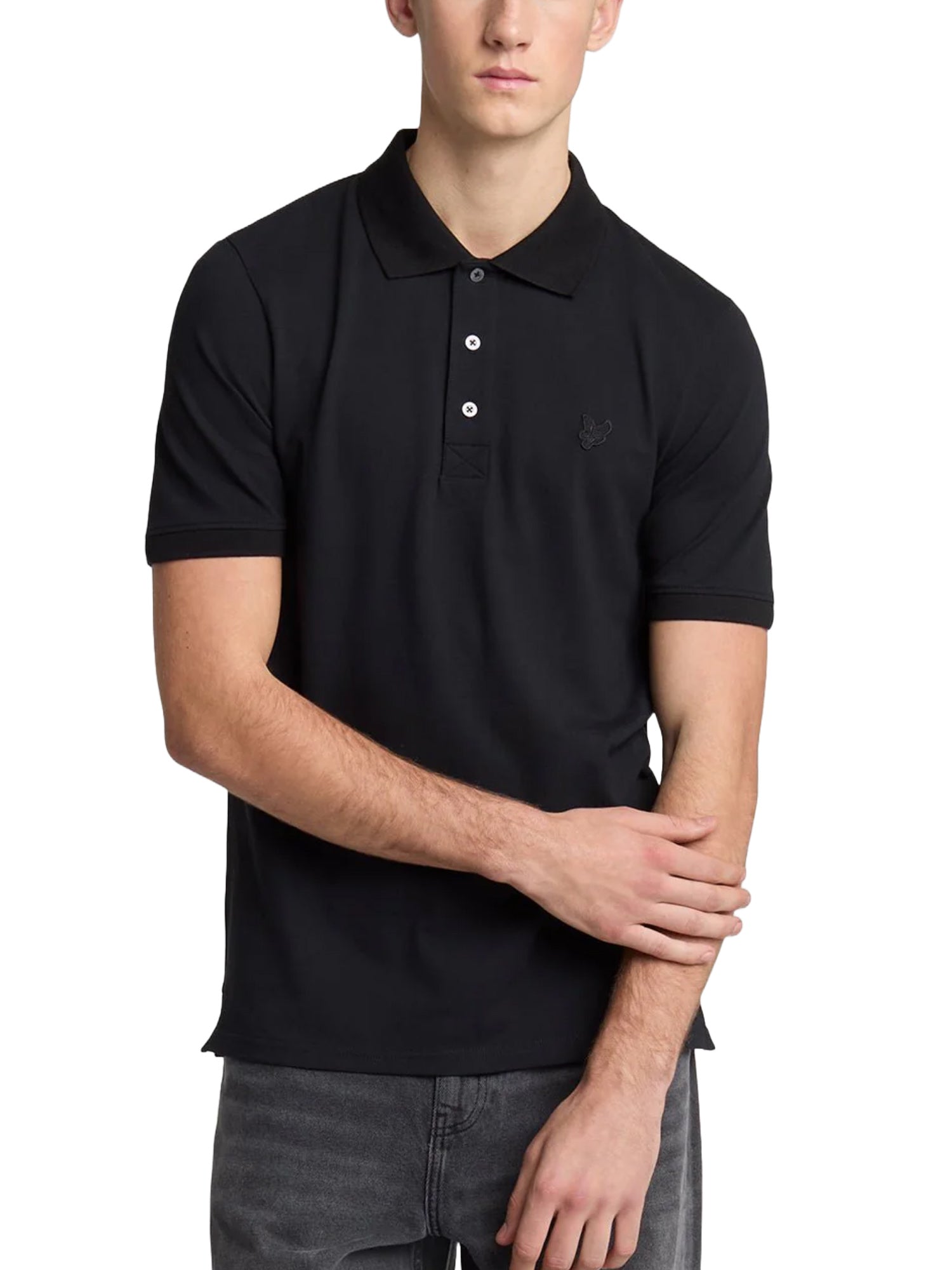 Polo Nero Lyle & Scott