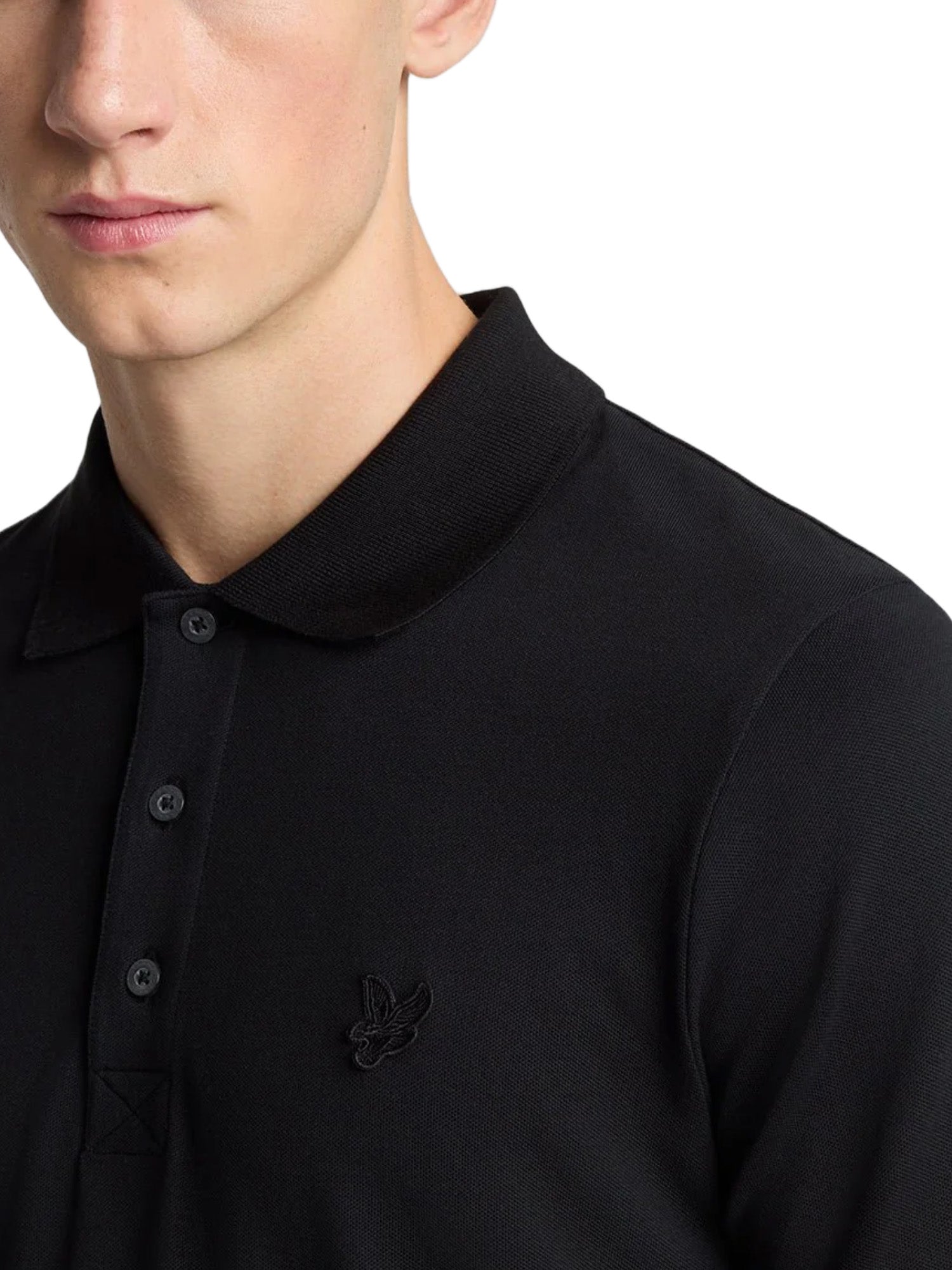 Polo Nero Lyle & Scott